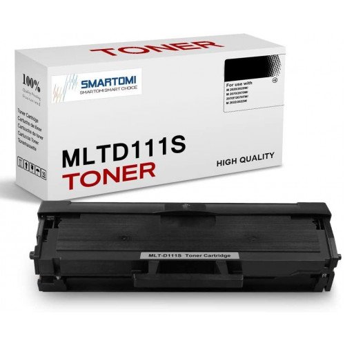 Cartouches de toner noires compatibles SMARTOMI 1PK Samsung MLT-D111S
