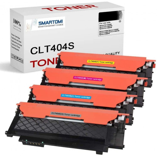 Cartouche de toner Samsung CLT-404S CLT-P404C compatible SMARTOMI 4PK