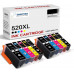 Cartouche d'encre compatible SMARTOMI Canon PGI-520XL CLI-521XL 10PK (2BK 2PGBK 2C 2M 2Y)