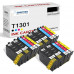 Cartouches d'encre compatibles SMARTOMI Epson T1301 T1302 T1303 T1304 T1306 15PK (6K 3C 3M 3Y)