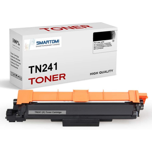 Cartouche de toner noire compatible SMARTOMI 1PK Brother TN241